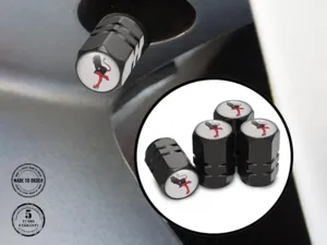 Tapones para Válvulas de Llantas Bicis Estilo Brillante